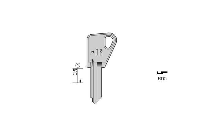 cylinder key Standard steel  KL-BD5 S-BD4 BO-1614 JMA-BRI-3I