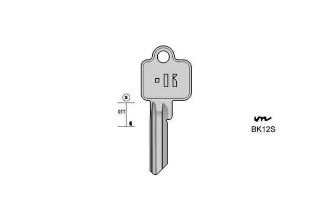 cylinder key Standard Messing KL-BK12S S-BK30 BO-1901/1 JMA-BK-1D