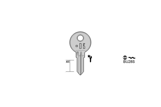 Gngige cylinder key  KL-BU28S