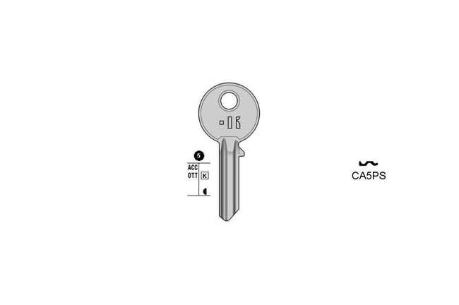 Gngige cylinder key  KL-CA5PS S-CS7R BO-744-1/2 JMA-CI-5IP
