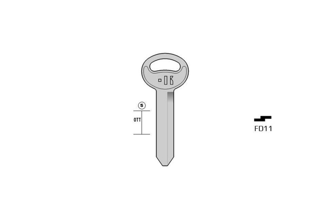 car key Messing KL-FD11 S-FO6 BO-1222 JMA-FO-2