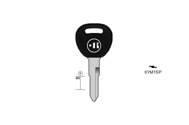 car key steel plastic head KL-KYM1SP#K141 S-KYM1RP BO-684 JMA-KYM-1DP