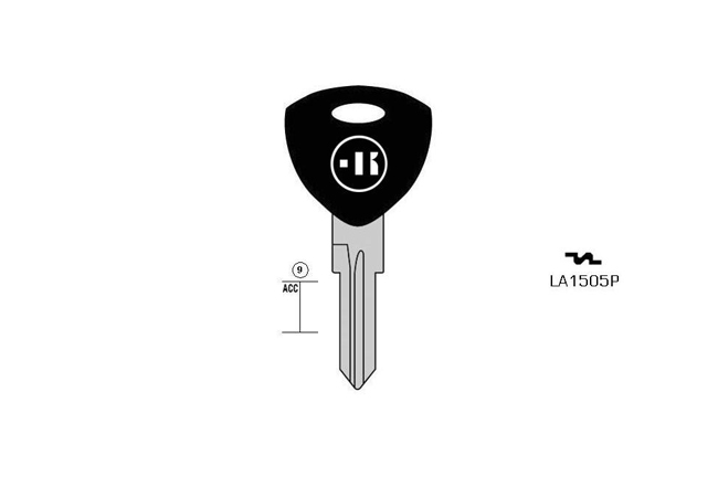 car key steel plastic head KL-LA1505P#K141 S-GT18RBP BO-684 JMA-SCR-1