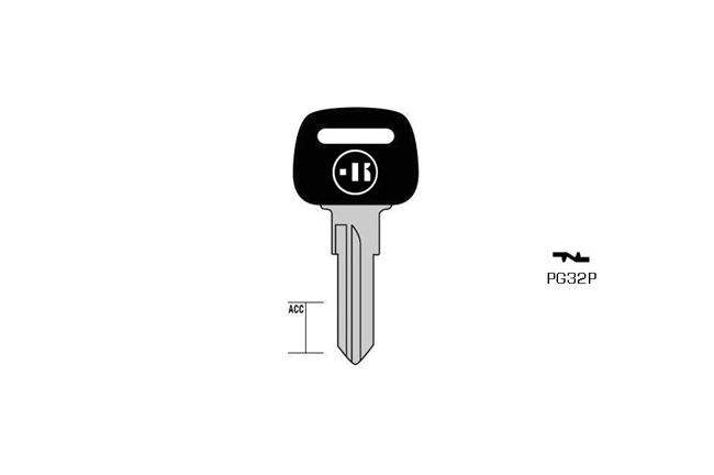 car key steel plastic head KL-PG32P#K141 S-NE74P BO-17140T10 JMA-NE-45P