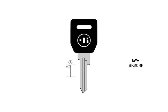 car key steel plastic head KL-SK20RP#K141 S-SK20RP BO-1562PS86 JMA-SKO-3IP