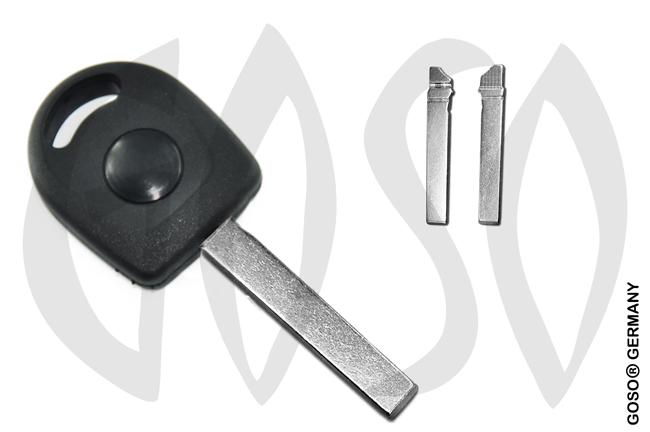 Key Shell for VW key blank transponder key shell HU162 2309-2