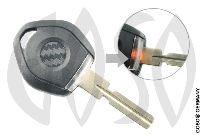 Key Shell for  BMW  Key Blank HU58  light 2255