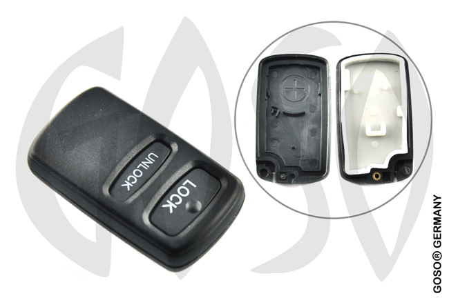 Key Shell for Mitsubishi Toyota 2 buttons 2460
