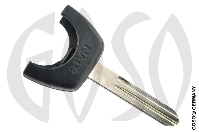 Key Shell for Nissan Almera key housing with blank NSN14 2606