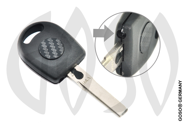 Key Shell for VW Audi key blank light housing HU66 2996