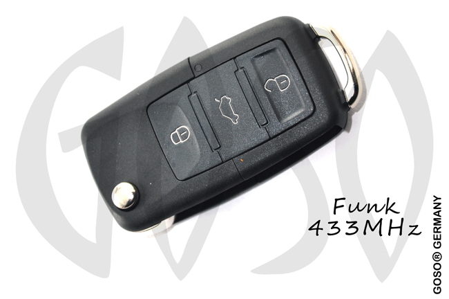 Keydiy - Remote Key for VAG VW Seat Skoda 433MHZ 3B 1J0959753DA HU66 ID48 3528