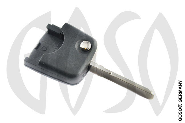 Key Shell for VAG Audi Flipkey HU66 round UT HU66APRS 3658-2