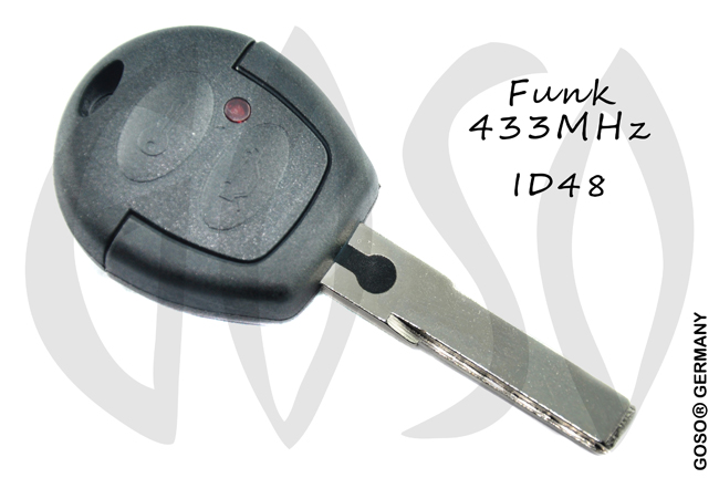 Remote Key for Seat VW 2B 433Mhz HU66 (without ID48) ZR489
