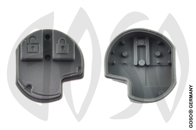 key keypad for Suzuki Opel Subaru housing 2 button SZRS2 5447