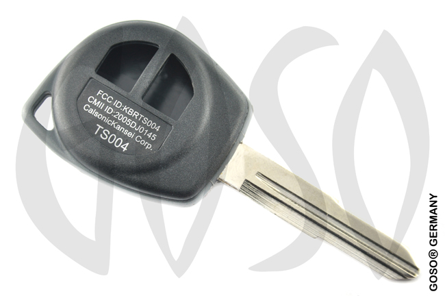Key Shell for Suzuki 2 Button key blank SZ11RRS2 5478
