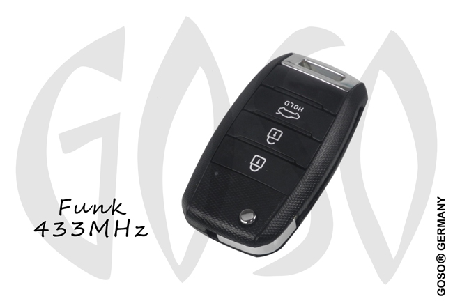 Key Shell for Kia Hyundai 2 button flip remote  HYN17T KI03