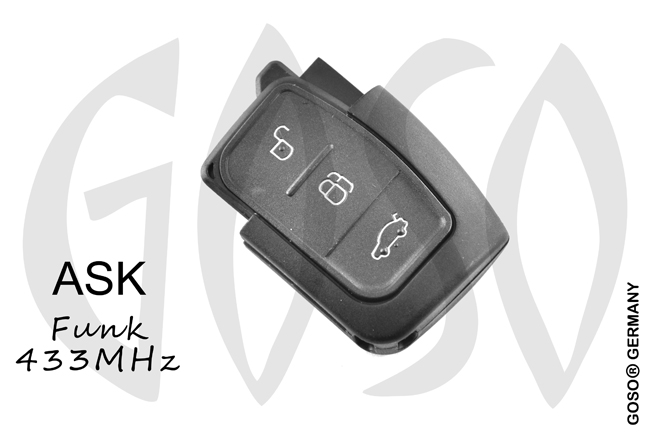 Remote Key for Ford 3 buttons 433mhz ASK  5997-3