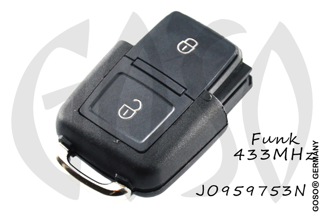 Remote Key for VAG VW Seat Skoda  433MHZ ASK 2T 1J0959753N OT 6444