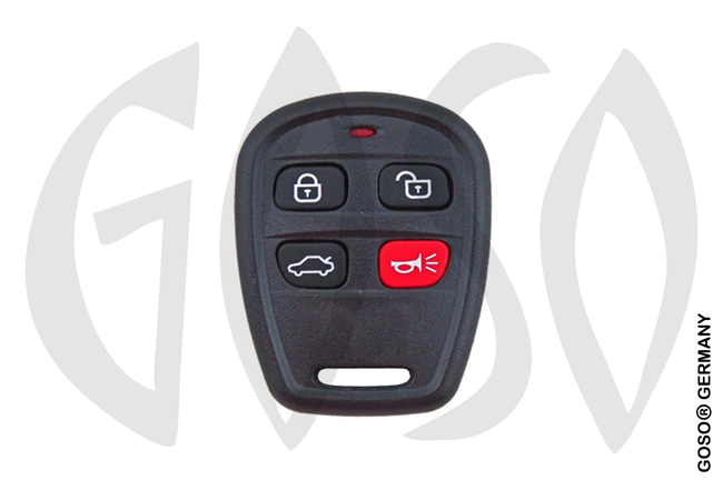 Key shell for Kia Hyundai 4 button 6994-2
