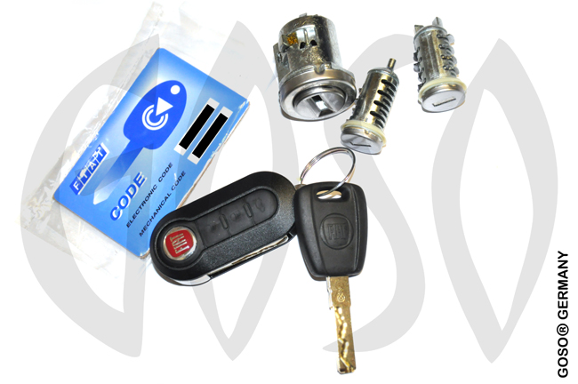 Autoschlüssel. Autoschlüssel Mit Fiat-Logo Redaktionelles