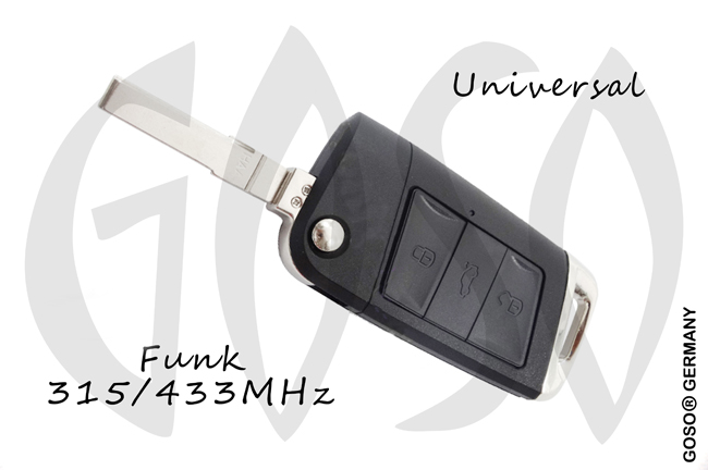 Universal KD900 Remote Key B-Serie HU66 8912-8