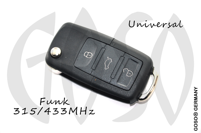 Universal Keydiy KD900 X2 Funkschlssel 315/433MHz B01-3+1 4T Panik 8912-10