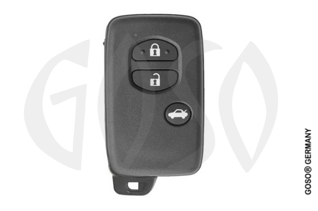 Gehäuse für Toyota 3T Smartkey Keyless TOY48 9384-10 Gehäuse für Toyota 3T Smartkey Keyless TOY48 9384-10
