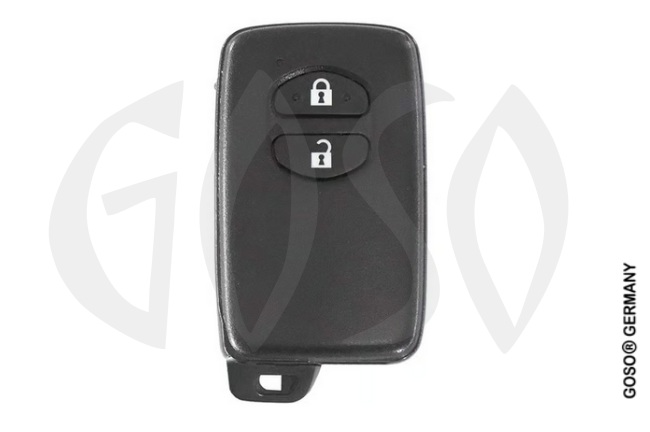 Gehäuse für Toyota 2T Smartkey Keyless TOY48 9384-7 Gehäuse für Toyota 2T Smartkey Keyless TOY48 9384-7