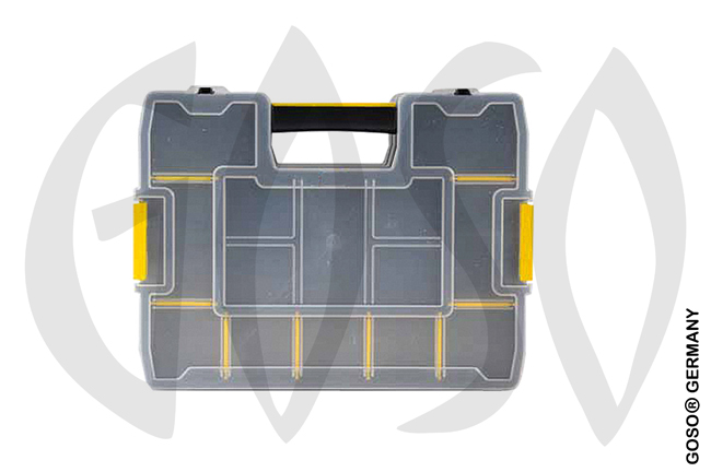 15 compartments transparent plastic box 9735-27