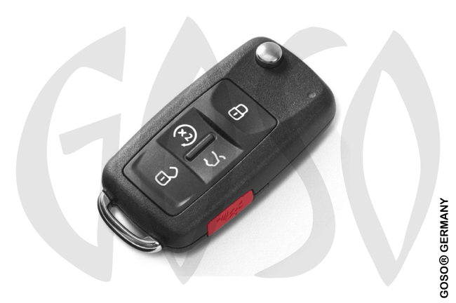 Key Shell for VW VAG key 5T blank shell after 2011 HU66 9889