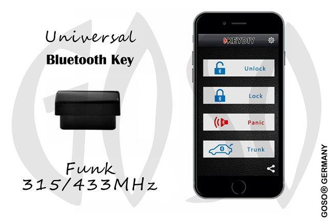 KD900 fr Universal Keydiy  X2 Funkschlssel 315/433MHz Bluetooth 9957-2