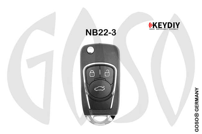 Universal KD900 Remote Key 315/433MHz Transponder NB22-3 3B 9964-12