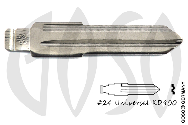 KD900 for Opel Chevrolet 1 pc flip key blade blank HU46 #43  9995-24