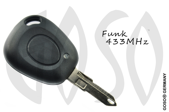 Remote Key for Renault  433MHZ ID4D60 7700438342 1 button NE73 NE70