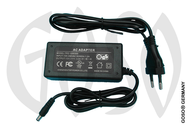 BenzPro Plug-in power adapter power supply 12V 1A DC-Netzteil Netz1