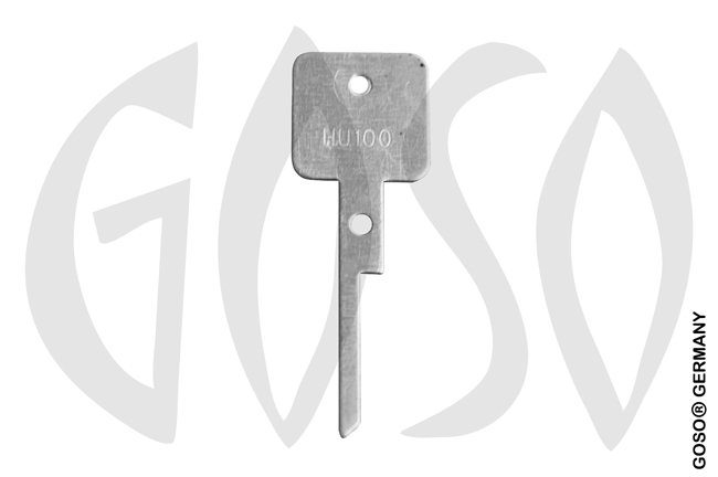 LISHI Opel HU100 emergency 10x Slave key for locksmith tools 5635