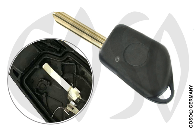 Key shell for Citroen SX9 1 buttons 7882