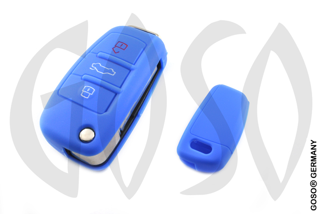 Cover for VW Audi Seat key cover replacement (blue) 8193