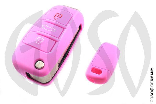 Cover for  VW Audi Seat key cover replacement (pink) 8209