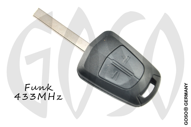 Funkschlssel fr Opel Corsa D ID46 PCF7941A 433MHZ HU100 2T starr ASK 8407-3