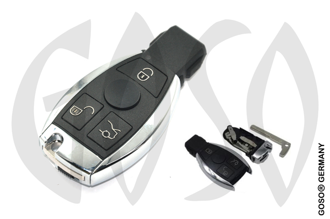 Key Shell for Mercedes Benz 3 button smart cover key 8445