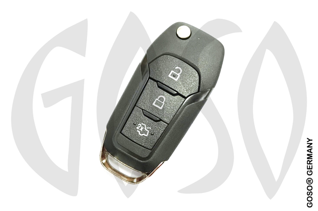 Key Shell for Ford Mondeo remote  HU101 3 button 8636