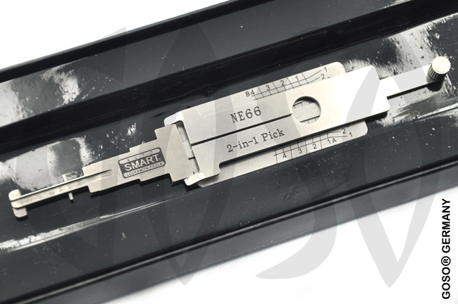 [Lishi] Lock Pick Dekoder fr Volvo NE66 2in1 Tool 9091