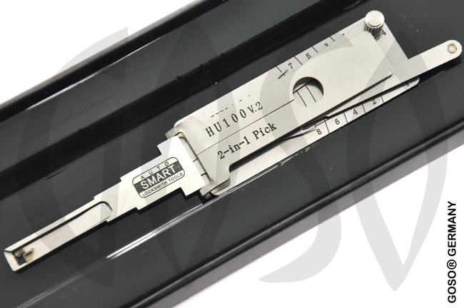 [Lishi] Lock Pick Decoder for Chevrolet Opel   HU100V.3 2in1 9220-2