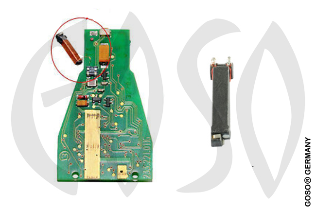 Immobilizer  Transponder Tp. for  Mercedes Benz Coil for Smart Key 6208-12