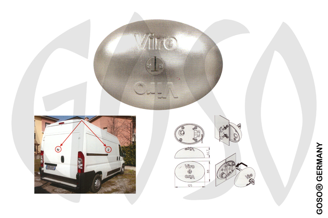 VIRO 2x addition VAN Lock for Transporter VAN with Box 9448