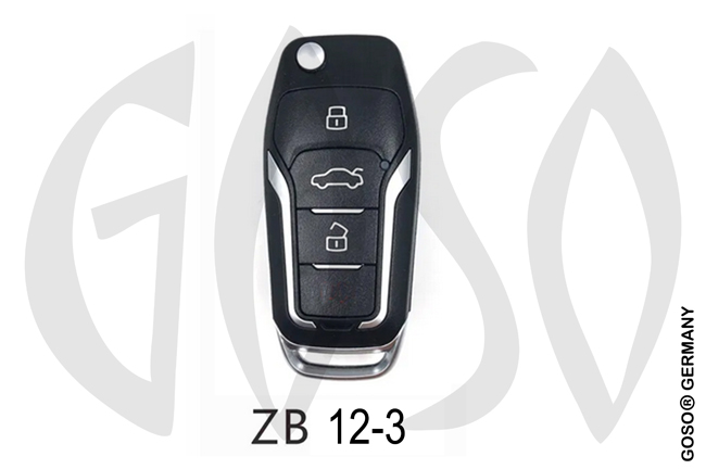 remote key for Citroen Peugeot 433MHz FSK HU83 3T AES ID49 ZR336