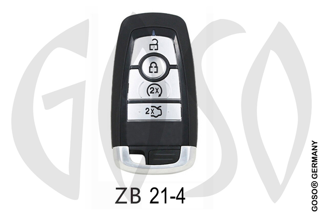 Remote Key for Ford 433MHz Smart Key Keyless Go HU101 3B ZR580