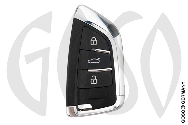 Slot Keydiy for BMW Remote Key 433MHz ZB02-3 smart key 3 Button 9926-6