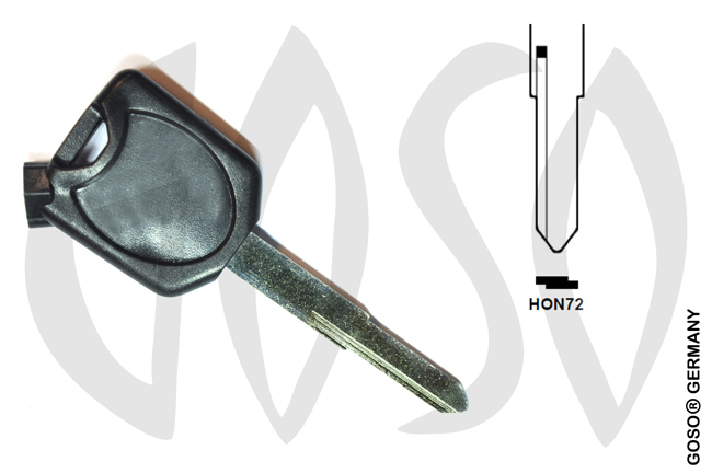 Key Shell for Honda MT54